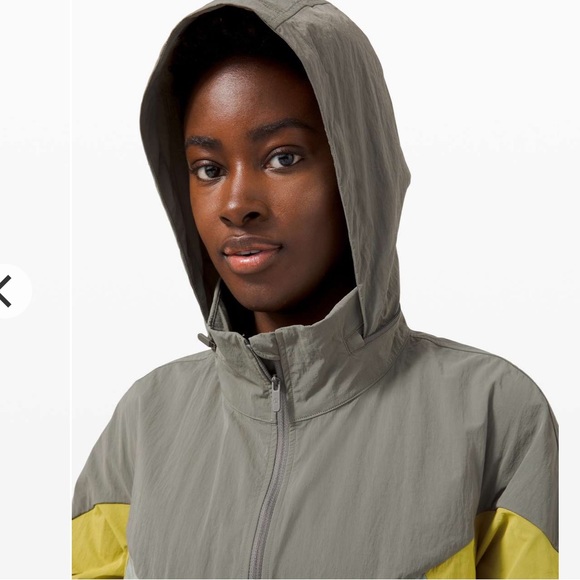 lululemon Evergreen Anorak Jacket - grey sage 6 - Picture 8 of 9